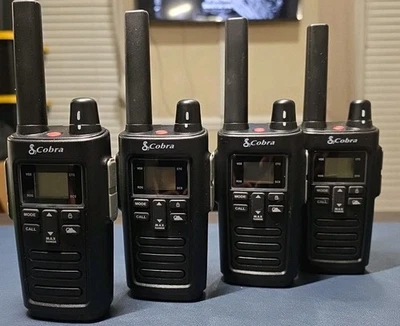 4x Cobra RX385 Two-Way Radios Open Box No Charger  - Image 1 of 3