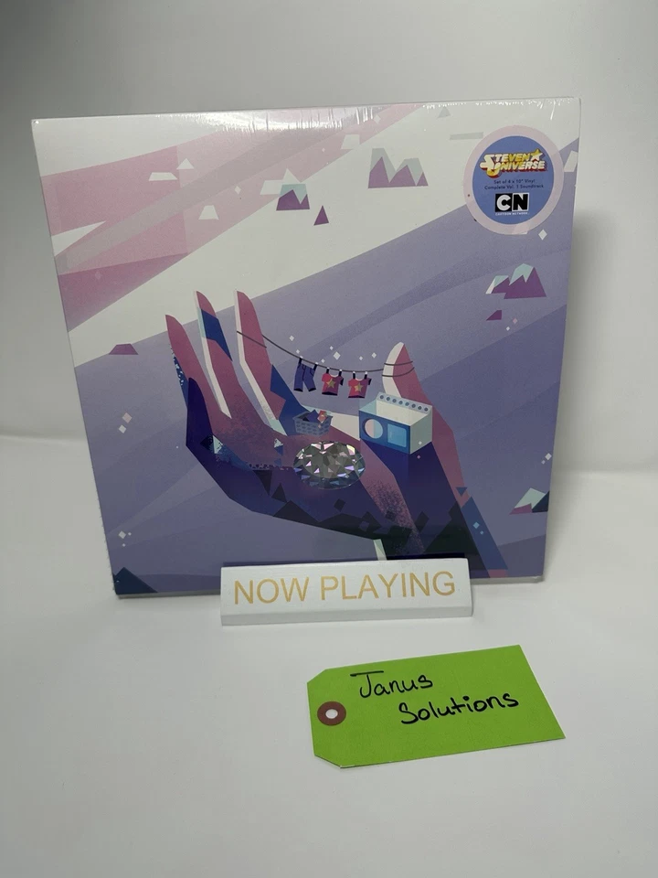 Steven Universe Vol. 1 Soundtrack - 4x 10” Colored Vinyl - iam8bit - Image 1 of 2