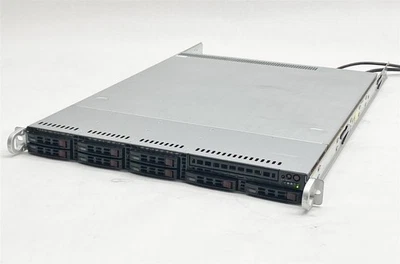 Supermicro CSE-113 Server X11SSW-F Xeon E3-1220 V5 QC 3.00GHz CPU 8GB RAM No HDD - Image 1 of 4