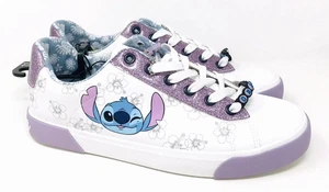 Zapatillas Disney Lilo and Stitch Púrpura/Blanco Ohana Con Cordones Para Mujer Talla 11 NUEVAS - Imagen 1 de 5