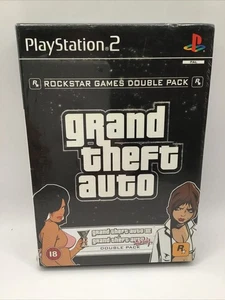 Grand Theft Auto III and Vice City - Double Pack PS2 Playstation New Sealed - Afbeelding 1 van 4