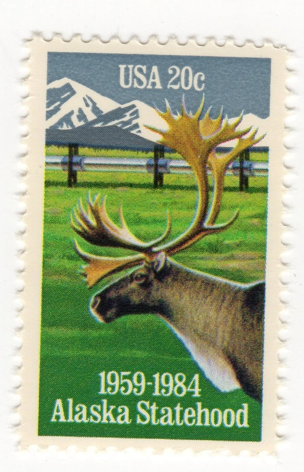 Scott #2066 Alaska Statehood Single Stamp - MNH - Image 1 of 1