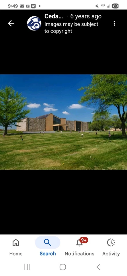 Parcela de entierro Cedar Hill Memorial Park Allentown PA - 1 tumba en sección K Foto 1 de 1