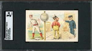 1888 N135 Duke Honest Corte Largo "Hablar del Diamante" (SGC 3 EN MUY BUENA CONDICIÓN) IZQUIERDA EN BASE - Imagen 1 de 2