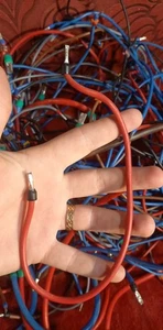 Bootlace Ferrule Crimp Terminals Cords , ca 1.5 - 2 kilo of pre crimped cables - Picture 1 of 4