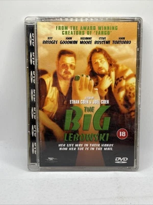 The Big Lebowski 1st UK Gold Disc Region 2 + 4 DVD Jewel Case Jeff Bridges Rare - Image 1 of 4
