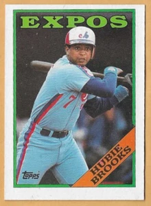 HUBIE BROOKS MONTREAL EXPOS #50 - TOPPS NM-MT 1988 - Picture 1 of 2