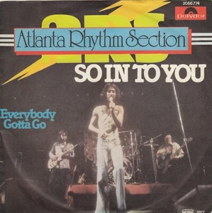 ATLANTA RHYTHM SECTION SO IN TO YOU 1977 RECORD YUGOSLAV 7" PS - Picture 1 of 4