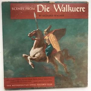 Scenes from Die Walkuere Wagner Vinyl Record Lp VG Record Club Edition - Foto 1 di 1