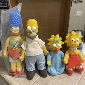 Simpsons Family Toy Lot / Dandee and Burger King - Picture 1 of 13