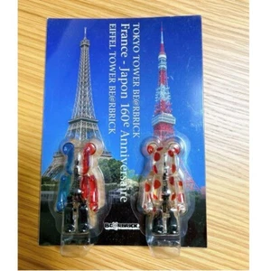 BE@RBRICK Tokyo Tower & Eiffel Tower 100% barebrick Medicom Toy Japan NEW JP - Picture 1 of 3