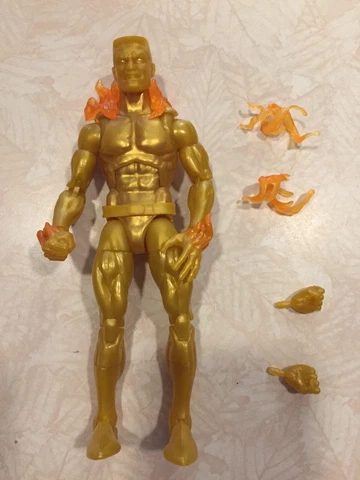 Marvel Legends Molten Man Amazon 5-Pack Cover