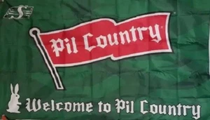 Saskatchewan Roughriders Pilsner Flag - 13th Man Logo & Watermelon- Pil Country - Picture 1 of 6