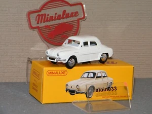 Renault Dauphine Beige Designed Minialuxe France 1/43è Ref 40051_1 - Picture 1 of 3