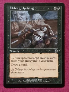 Magic The Gathering APOCALYPSE URBORG UPRISING black card MTG - Picture 1 of 2