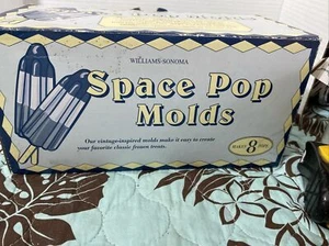Space Pop Molds William Sonoma Makes 8. New In Box. Never Used - Picture 1 of 5