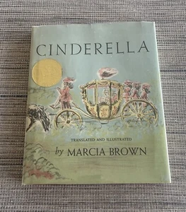 Cinderella or The Little Glass Slipper by Marcia Brown 1954 HC SIGNED - Vintage - Picture 1 of 12