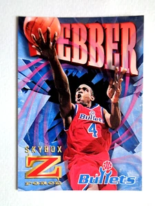 1996-97 SKYBOX Z-FORCE *Z-CLING* PARALLEL #98 CHRIS WEBBER WASHINGTON BULLETS - Picture 1 of 2