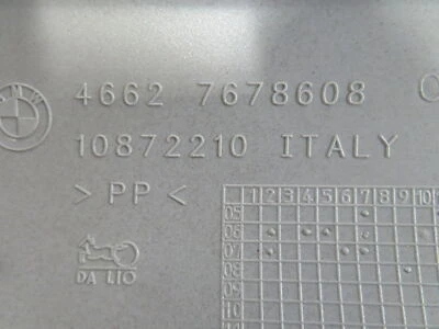 EB834 2009 09 BMW F 800 ST K71 DERECHO TRASERO CARENADO PANEL CAPÓ Foto 1 de 4