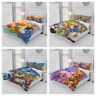 Doona Cover Set Soft Bedding Set Winnie The Pooh Bedroom Decor S/D/Q/K Kids Gift