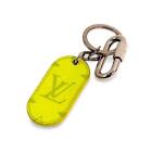LOUIS VUITTON M677806 Key Ring Keychain Bag Charm Yellow Authentic