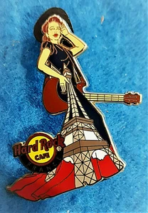 VESTIDO PAISAJE URBANO EN LÍNEA SERIE FRANCIA PARÍS TORRE EIFFEL NIÑA Hard Rock Café PIN - Imagen 1 de 1