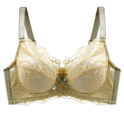 Womens Bras Underwire Brassiere Push Up Bra Padless Lace Sexy Lingerie Underwear - Image 1 of 4