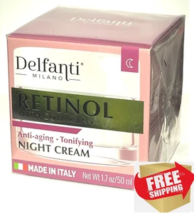 Delfanti Milano Retinol mit Kollagen Nachtcreme Anti-Aging - Tonisierend - Bild 1 von 6