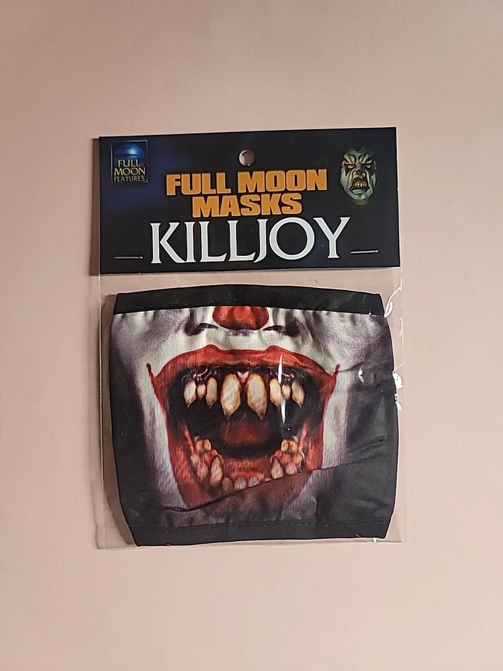 Killjoy Full Moon Features Face Covering / Mask Cotton & Polyester Washable - Image 1 of 2