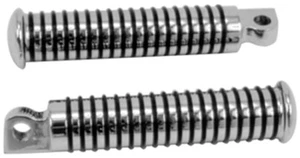 Chrome O-Ring Male Mount Footpegs For Harley Sportster Dyna Custom 24044 - Picture 1 of 1