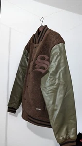 Altes englisches LogoSherpa-Collegejacke, Herren Jacke , Größe L - Bild 1 von 8