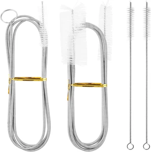 4 Stück Schlauchbürste Rohrbürste 160Cm Kühlschrank Reinigungsbürste Lang Flasch - Bild 1 von 12