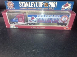 2001 COLORADO AVALANCHE STANLEY CUP CHAMPIONS TRAILER/WHITE ROSE COLLECTIBLES - Picture 1 of 3