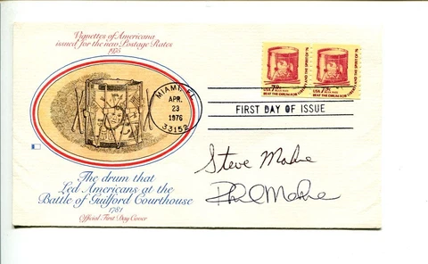 Steve & Phil Mahre Olympic Gold Silver Slalom Alpine Skier Signed Autograph FDC Cover