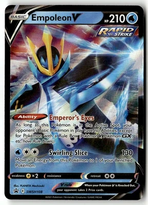 Empoleon V Promo SWSH: Sword & Shield Promo Cards SWSH108 NM - Image 1 of 2