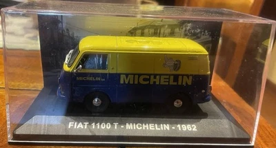 Die cast 1/43 Modellino Furgone Pubblicitario Fiat 1100 T Michelin 1962 - Immagine 1 di 4