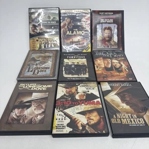 11-Western DVD’s, Lonesome Dove, Tombstone, Young Guns, The Outlaw Josey Wales - Picture 1 of 7