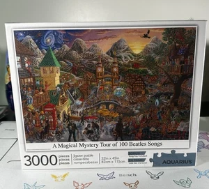 Aquarius Beatles 3000-teiliges Puzzle versiegelt – Magical Mystery Tour mit 100 Songs - Bild 1 von 4