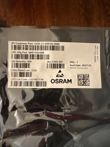 TEN (10) OSRAM LED EMITTER LZ1-00R302-0000 FAR RED - Picture 1 of 3