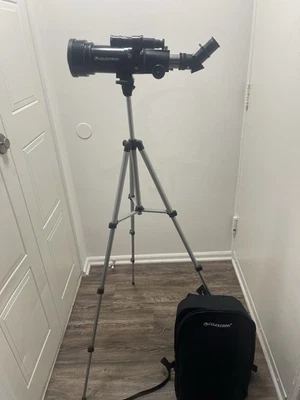 Celestron 21035 Portable 70mm Travel Scope Refractor - Black - Image 1 of 4