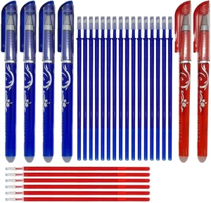 Penna Gel Cancellabile 2 ROSSE 4 BLU E 22 RICARICHE (6 Rosso - 16 Blu) PUNTA 0,5 - Foto 1 di 12