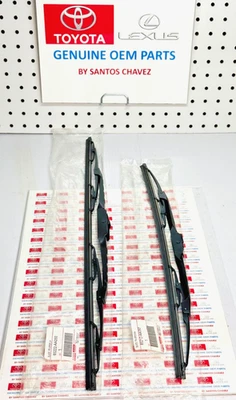 Juego de escobillas limpiaparabrisas delanteras derecha/izquierda Toyota Camry 2002-2006 pieza original OEM Foto 1 de 4
