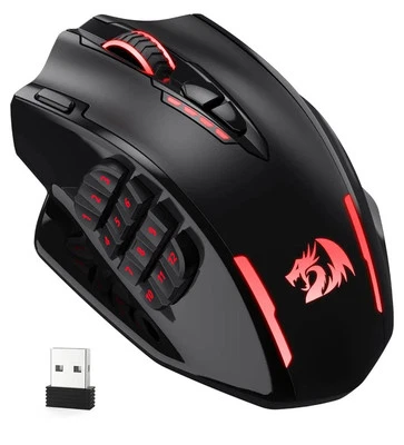 Redragon M913 Impact Elite Wireless Gaming Mouse, 16000 DPI Wired/Wireless - Image 1 of 4