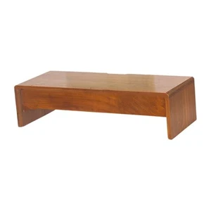 Support de moniteurs, Support d'ordinateur portable, Support de table en bois, - Afbeelding 1 van 5
