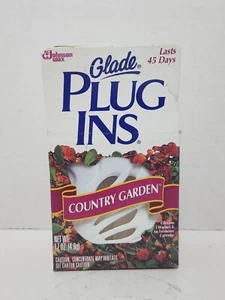 Unidad de pared de fragancia Glade Plug Ins Country Garden 1995 - 1 calentador y 1 cartucho - Imagen 1 de 5