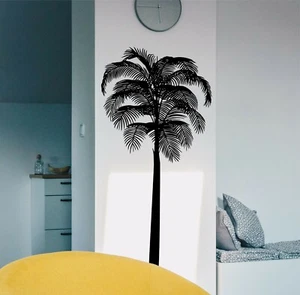 Palm Tree Wall Decal, Home Decor Wall Art Vinyl Wall Sticker Decoration Graphics - Picture 1 of 10