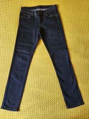 Pantalon IKKS DENIM femme en jean bleu coupe SLIM T36 FR - Photo 1/4