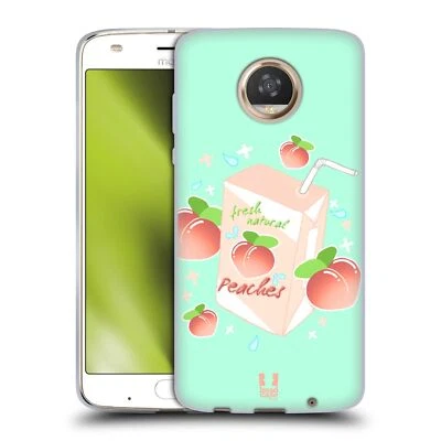 HEAD CASE DESIGNS PEACHES SOFT GEL CASE FOR MOTOROLA PHONES - Image 1 of 4