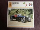 Alfa Romeo 8C 2300, 1931-34, Competition Car,  Italy, Collectors Card