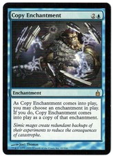 Copy Enchantment 2005 Ravnica: City of Guilds Blue Rare MTG NM Actual Pics AZ1